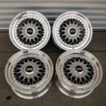 BBS RS 001 Wheels | “15×7.5 ET+25 – 4×100 | Raw Silver