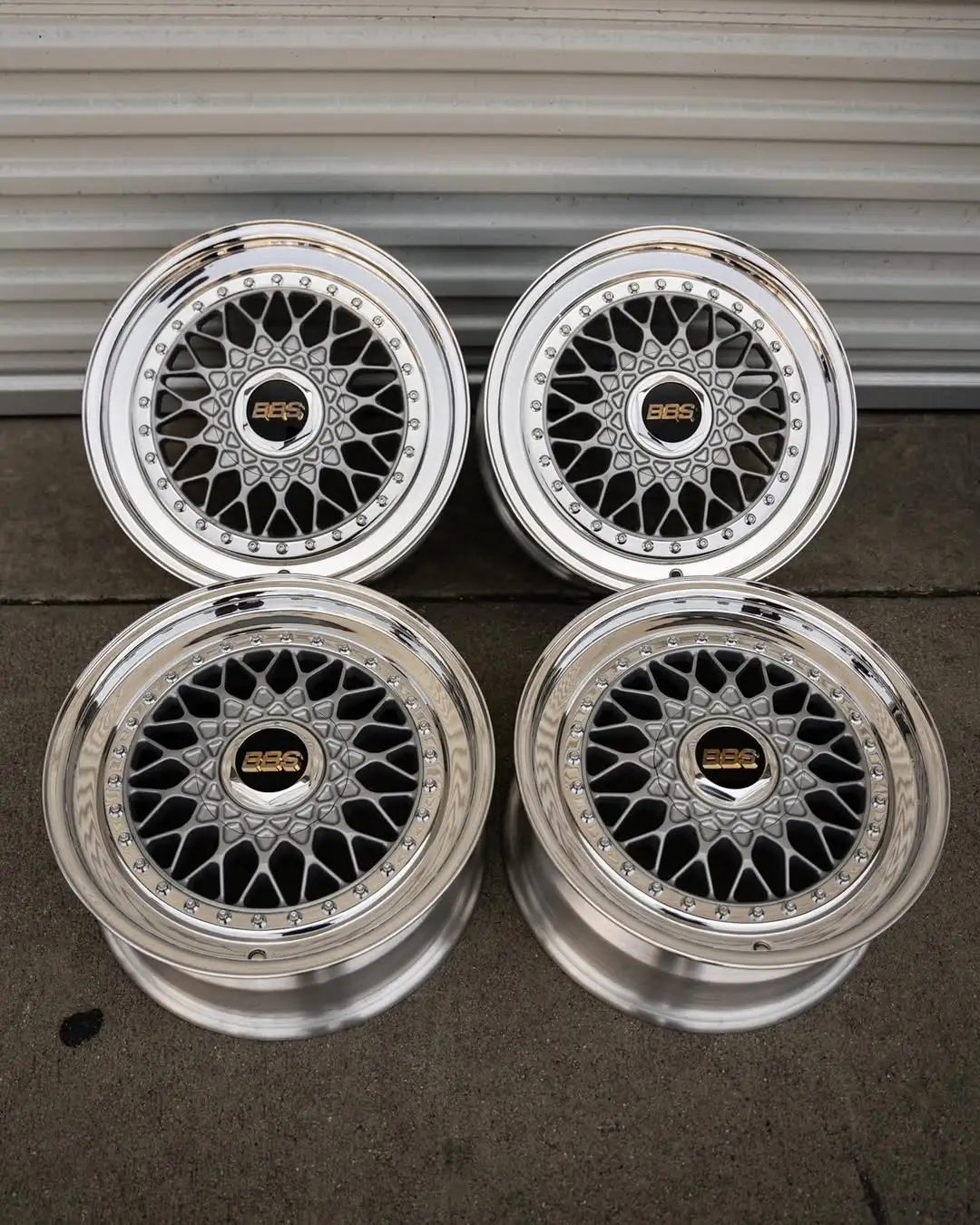 IMG_7981 BBS RS 001 Wheels | “15×7.5 ET+25 – 4×100 | Raw Silver - Image 1